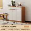 Armário de Sapatos para Uso Doméstico, Sapateira Simples, Armário de Armazenamento para Entrada, Armário de Armazenamento Integrado de Grande Capacidade, Armário Baixo Compartimentado, Armário de Armazenamento para Entrada