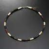 Cadena para Clavícula de Hombres con Cuentas de Cáscara de Coco Transfronteriza Joyería Estilo Étnico Puntadas de Nicho Moda Collar Bohemio