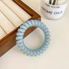 Estilo Coreano 2025 Nuevo Superficie Niebla Mate Cuerda de Teléfono Cuerda para el Cabello Anillo para el Cabello Cuerda para el Cabello Cuerda para el Cabello Accesorios para el Cabello de Mujer Tocado