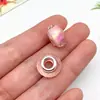 1 Cuentas de Resina Coloridas con Agujero Grande para Pulseras DIY Agujero Recto Cuentas Sueltas Accesorios para Joyería de Mano Paquete de Materiales Venta al por Mayor