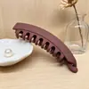 Pinza para el Cabello de Plátano Grande de 13 cm Transfronteriza Pasador Vertical Elegante Pinza de Enganche Pinza de Garra Pinza de Tiburón Venta al por Mayor