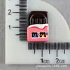 Accesorios de Resina DIY Pasador Pegamento Cremoso Divertido m Bean Funda para Teléfono Móvil Accesorios de Caramelo Pasador de Expresión Material para Accesorios de Cabello