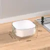 Lavabo de verduras de doble capa, apto para escurrir platos de plástico para cocina, hogar, mesa de centro, cesta para verduras de nuevo estilo.