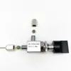 Válvula de Aguja Válvula de Aguja Válvula de Control de Flujo Cromatógrafo Conexión Rápida de 6 mm Válvula de Aguja de Gas de 3 mm ZXF-1