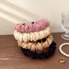 Diadema de Cabeza de Burbuja Plisada Super Hada para Mujer Parte Superior Alta del Cráneo Suave Elegante 2025 Nuevo Estilo Francés Lujo Ligero Diadema Dentada Sello para el Cabello