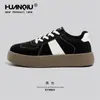 Tênis de Treino Alemão de Solado Grosso Universal para Homens, Novos Tênis Color Block Retrô Outono 2026, Sapatos Brancos Casuais Mais Vendidos por Celebridades da Internet