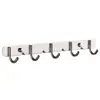 Colgador de Ganchos de Acero Inoxidable 304, Gancho para Abrigos y Sombreros, Gancho para Baño Cocina, Montaje en Pared de Hotel, Almacenamiento sin Taladro, Colgador para Parte Trasera de Puerta
