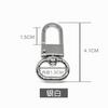 Accesorios de herrajes para bolsos hebilla colgante cadena para correa de hombro hebilla de langosta engrosada cadena para bolso bandolera gancho metálico hebilla