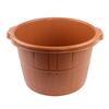 Cubo para Baño de Pies Espesado y Profundizado Masaje Conservación de la Salud Terapia de Pies Cubo de Pies de Plástico Cubo de Pies para el Hogar Cubo para Tendones de Res