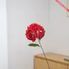 90 piezas de flores de hortensia de mariposa artificiales para sala de estar, de tallo largo, disponibles en múltiples colores, con capas florales llenas y ricas