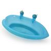 Con espejo bebedero para pájaros lavabo pequeño loro peonía piel de tigre lavabo caja de comida