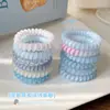 Goma para el pelo de cable de teléfono sin costuras para mujer, Cuerda para coleta alta, Goma elástica para el pelo, Alta elasticidad, Goma para el pelo duradera, Accesorio versátil para el pelo