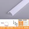 Fita de LED com Ranhura para Cartão Fita de LED Flexível 220V Ranhura para Cartão de Plástico e Alumínio 2835 Clipe Fixo Fivela de Canto Suporte para Cartão