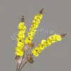 Flores artificiais: Jacinto de 3 Hastes, Delfínio, Violeta de Haste Alta, Arranjos Florais de Casamento, Arranjos de Flores para Salão de Casamento, Flores para Decoração de Teto