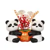 Decorações de Casa Transfronteiriças de Resina Decorações para Casa Nova Festa de Inauguração de Casa Ornamentos de Panda Casa Atacado Sala de Estar Artesanato Criativo para Presente