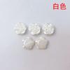 Tiktok venta caliente 14mm ramo de flores felices núcleo de flor material diy al por mayor hecho a mano cuentas planas de rosa
