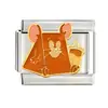 Pulseira de Módulo Popular Europeia e Americana DIY Soldagem Padrão Colorido Desenho Animado Clássico Mickey Mouse Lápis de Cor Pequeno Novo Individual