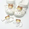 Buraco sapatos acessórios de alta qualidade ervilhas sapatos sapatos flor decorativo fivela diy acessórios jóias chinelos fivela removível sapato fivela
