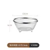 Mimu Kitchen Stainless Steel Fruit Washing Basket, Draining Basket, Vegetable Washing Basin, Bowl Filter Mesh, Rice Washing Tool