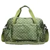 Bolsa de Viaje Plegable de Lunares con Capacidad Ampliable, Bolsa Elástica para Fitness y Yoga, Tacto de Alta Gama, Bolso de Hombro tipo Tote para Estudiantes