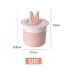 Orejas de Conejo Lindo Espumador Manual Limpiador Facial Champú Limpiador Espumador Botella Espumosa a Presión para Dormitorio