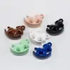 Contas Coloridas de Cavalo de Balanço Laqueadas em Acrílico Feitas à Mão DIY Para Carro Pendente Corrente de Celular Acessórios Materiais Atacado