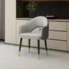 Nova cadeira de jantar doméstica com encosto, luxo leve, senso de alta qualidade, cadeira para hotel e restaurante, cadeira moderna minimalista para mesa de jantar, cadeira para negociação