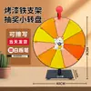Roda da Sorte Transmissão ao Vivo Atividade de Jogo Prop de Ensino Sorteio Apagável Pequena Roleta de Mesa