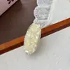 Pinza Lateral Ovalada para el Cabello de Cristal de Azúcar Dulce Estilo Coreano, Pinza para el Flequillo Suave y Elegante, Accesorio para el Cabello