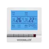 Painel de termostato de ar condicionado central termostato fan coil LCD interruptor regulador de temperatura ambiente Wohe Miller