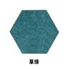 Venta al por mayor del fabricante Pegatinas de pared de fieltro hexagonal de fondo Autoadhesivas Decorativas de fieltro para pared Coloridas A prueba de sonido Tablero hexagonal de fieltro