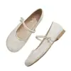 Zapatos Mary Jane estilo chino para mujer, nuevo modelo otoño 2026, estilo delicado, perfectos con faldas y qipaos estilo francés, exquisitos zapatos de tacón bajo poco profundos