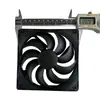 Ventilador de refrigeración 12025-220V multi-especificación engrosado de 9 aspas cuadrado bajo ruido ventilador industrial silencioso