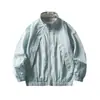 Ropa Rumeng para Exteriores Tres Pruebas Secado Rápido Protección Solar UPF50+ para Hombres y Mujeres, Chaqueta de Cuello Alto de Color Contrastante, Ropa de Protección Solar Anti-UV para Verano