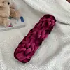 Cojín Trenzado de Terciopelo Personalizado de Fábrica Original para Decoración de Dormitorio y Sala de Estar, Cojín para Sofá, Cojín de Peluche