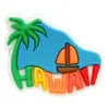 Bordado de Desenho Animado de Borracha Macia em PVC para Surfe Havaiano Transfronteiriço Broche de Sapato Decoração Acessórios DIY Atacado