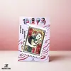 Pegatinas de Impresión Cultural y Creativa Originales de Jia Ma de Yunnan Papel de Notas Decoración para Funda de Teléfono Móvil Placas de Libro del Zodiaco Doce Souvenirs