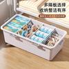 Caja de Almacenamiento Debajo de la Cama con Ruedas para Dormitorio, Caja de Almacenamiento de Plástico para Dormitorio Escolar, Caja Debajo de la Cama para Colchas