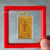 Ocho Santos Patronos de Oro Pegatinas para Teléfono Móvil Amarillo Dios de la Riqueza Kazarikaram Dorado Tangka Mancha Fabricante Suministros Tarjetas de Buda