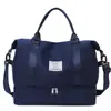Bolsa Deportiva para Mujer, Bolsa de Entrenamiento Físico Transfronteriza, Almacenamiento con Separación Seco y Húmedo, Equipaje Expandible, Bolso de Mano Versátil, Bolso de Viaje Cruzado