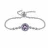 Pulsera de plata esterlina S925, color D, moissanita de 1 quilate, joyería de Europa, América y el Sudeste Asiático, venta al por mayor de joyería transfronteriza.