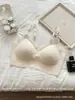 Base de maquillaje líquida Xiaoyun, ropa interior invisible, base de maquillaje para espalda bonita, sujetador con copas totalmente fijas, sujetador ultrafino de tacto fresco