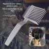 Pente Cortador Masculino Transfronteiriço Pentes de Barbeiro para Fade Pente para Aparar Cabelo de Salão com Cabo Longo Pente Caliper para Cabeça de Óleo Doméstico