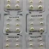 Brincos de pérola stud para mulheres mulheres Brincos de pérola imitação de pérola joias Branco adequados para festa casamento casual diário