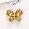 Yi Lian Nueva Gema de Cristal Zapatos de Agujero de Mariposa Accesorios DIY Carcasa de Teléfono Móvil Pegatina de Belleza Taladro Aleación de Zinc Taladro
