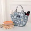 Bolsa aislante nueva de fábrica bolsa de almuerzo de tela Oxford bolsa para lonchera bolso de mano bolso de mamá en stock venta al por mayor
