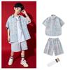 Hip-hop hip-hop marca de moda cool ropa para niños ropa de pasarela para niños Fry Street conjunto de actuación de baile jazz para niñas