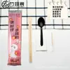 Palillos Desechables Juego de Cuatro Piezas Venta al por Mayor Personalizados Paquete de Vajilla para Llevar Doméstica Comercial Palillos de Bambú Cuchara Ecológico