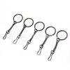 Chaveiro de Intestino de Peixe Corrente de Cobra Anel Plano de Prata Corrente de Osso de Cobra Fivela de Pedra Biliar de Metal Acessórios de Pen Drive Corrente para Pendurar