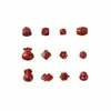 Accesorios de Arena Imperial de Alto Contenido Bolsas para Tallado de Cuentas Monedas de Cobre Xiangyun Accesorios de Cinabrio Accesorios Hechos a Mano para Bricolaje